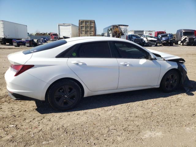 5NPLM4AG6MH047689 - 2021 HYUNDAI ELANTRA SEL WHITE photo 3