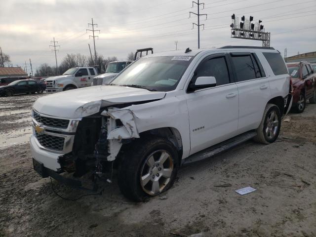 1GNSKBKC2FR229734 - 2015 CHEVROLET TAHOE K1500 LT WHITE photo 1