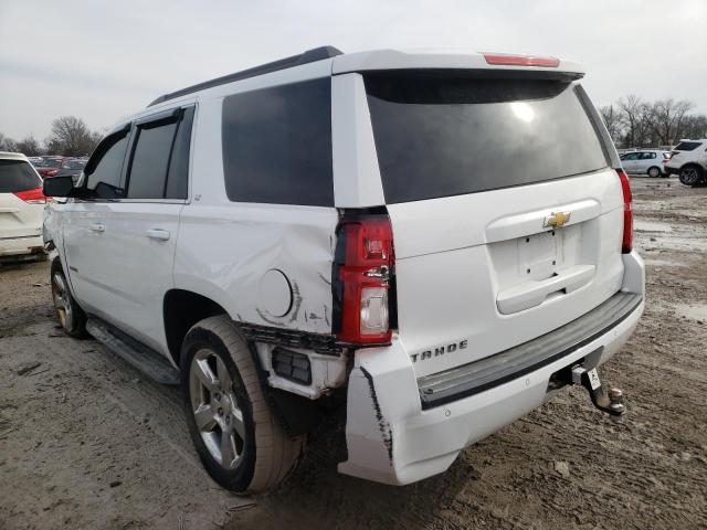 1GNSKBKC2FR229734 - 2015 CHEVROLET TAHOE K1500 LT WHITE photo 2