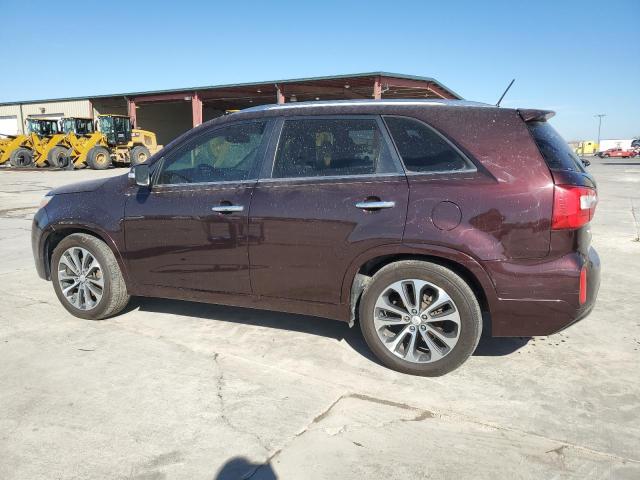 5XYKW4A7XEG447348 - 2014 KIA SORENTO SX BURGUNDY photo 2