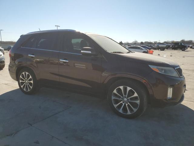 5XYKW4A7XEG447348 - 2014 KIA SORENTO SX BURGUNDY photo 4