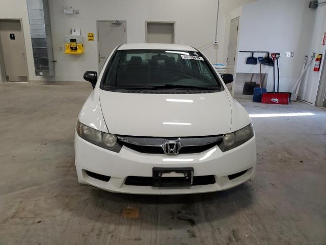 2HGFA1E40AH021115 - 2010 HONDA CIVIC DX-G WHITE photo 5