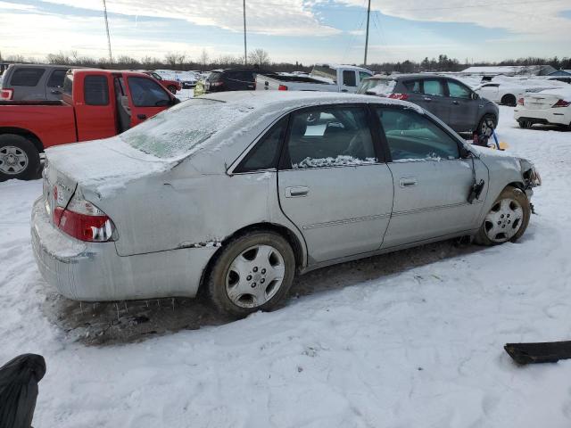 4T1BF28BX3U336658 - 2003 TOYOTA AVALON XL SILVER photo 3