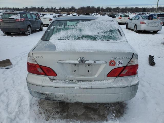 4T1BF28BX3U336658 - 2003 TOYOTA AVALON XL SILVER photo 6