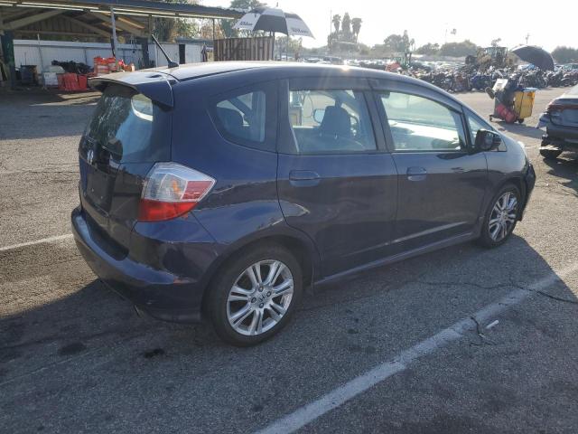 JHMGE88679S041037 - 2009 HONDA FIT SPORT BLUE photo 3