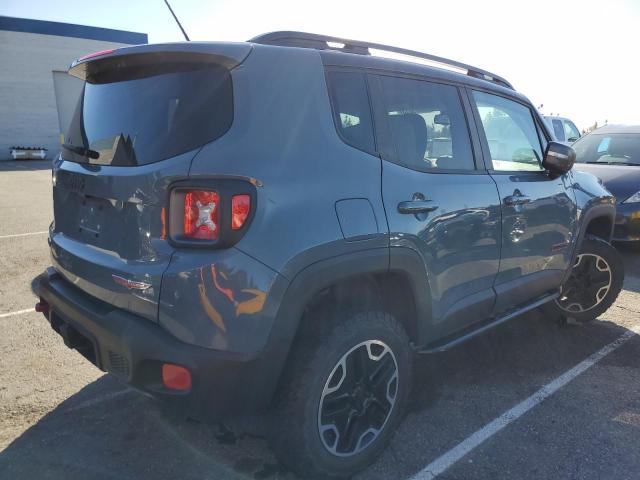 ZACCJBCT6GPE04548 - 2016 JEEP RENEGADE TRAILHAWK BLUE photo 3