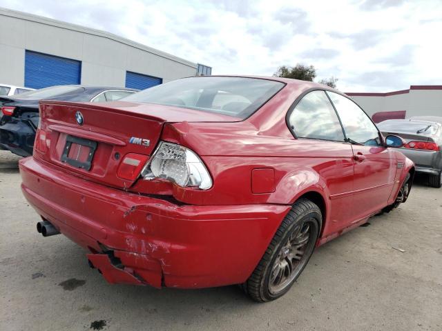 WBSBL93493JR22907 - 2003 BMW M3 RED photo 3