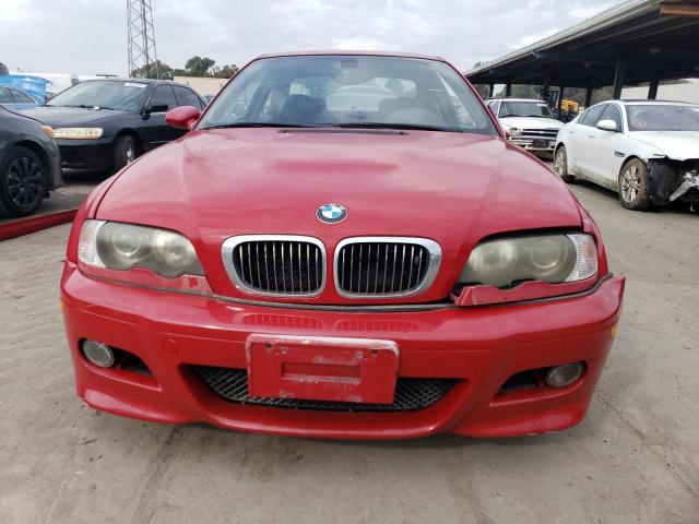 WBSBL93493JR22907 - 2003 BMW M3 RED photo 5