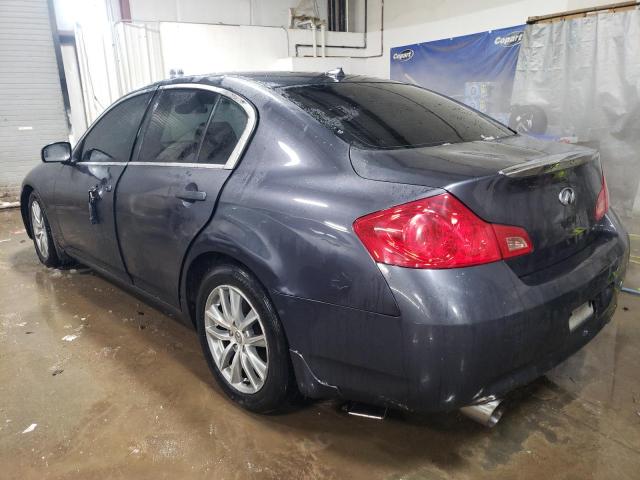 JNKBV61F98M276373 - 2008 INFINITI G35 BLUE photo 2