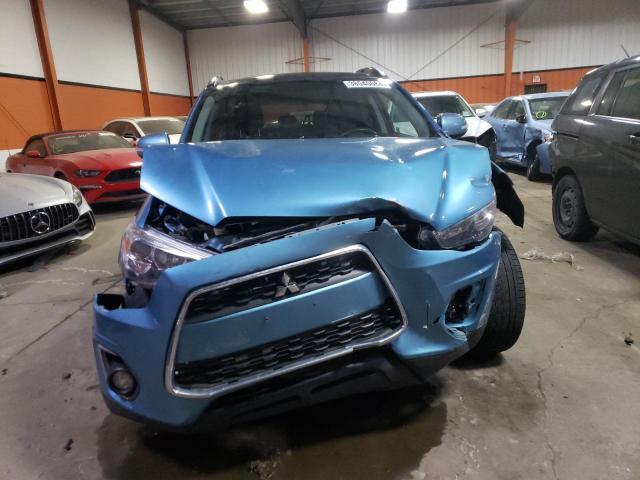 4A4AJ4AU8EE602285 - 2014 MITSUBISHI RVR GT BLUE photo 5