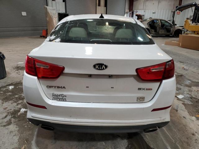 5XXGN4A75EG271449 - 2014 KIA OPTIMA EX WHITE photo 6