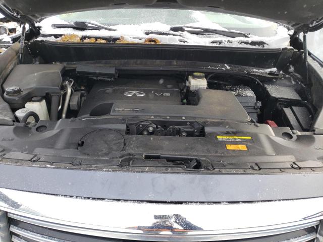 5N1AL0MM9EC505464 - 2014 INFINITI QX60 GRAY photo 12