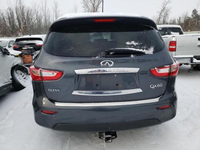 5N1AL0MM9EC505464 - 2014 INFINITI QX60 GRAY photo 6