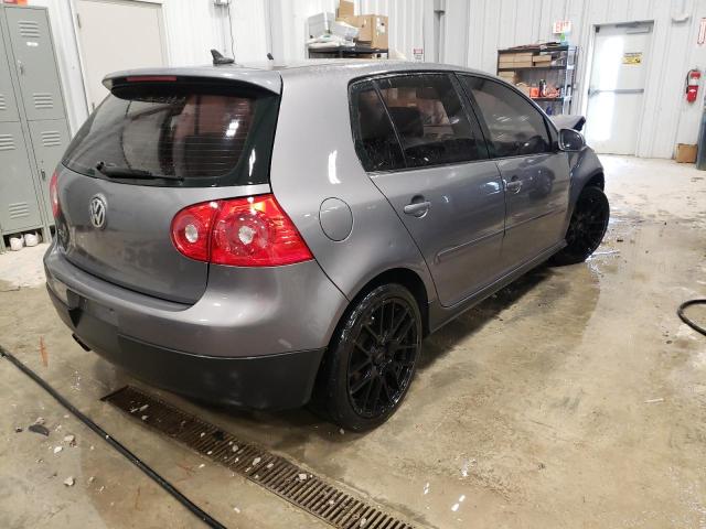 WVWGV91K97W091510 - 2007 VOLKSWAGEN NEW GTI GRAY photo 3