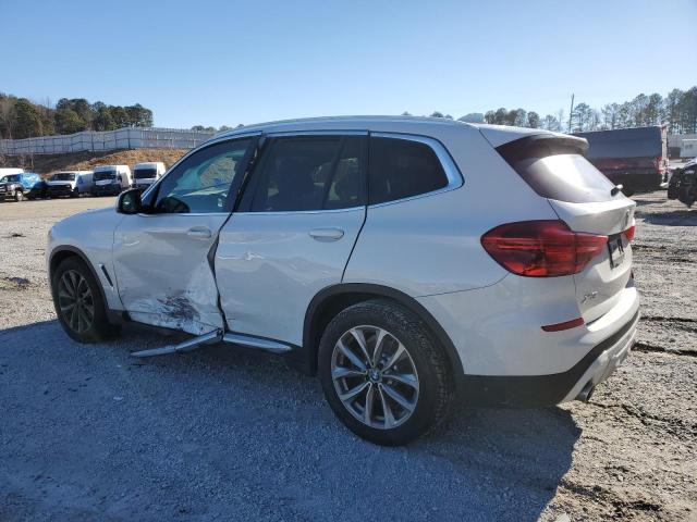 5UXTR7C56KLF33945 - 2019 BMW X3 SDRIVE30I WHITE photo 2