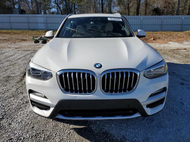 5UXTR7C56KLF33945 - 2019 BMW X3 SDRIVE30I WHITE photo 5