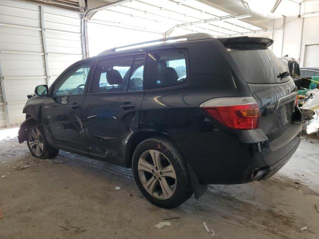 JTEES43A892141407 - 2009 TOYOTA HIGHLANDER SPORT BLACK photo 2