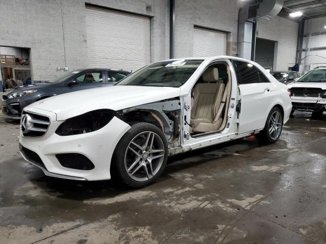 WDDHF8JB8EA919235 - 2014 MERCEDES-BENZ E 350 4MATIC WHITE photo 1