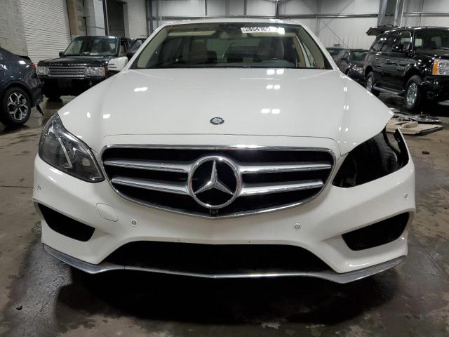 WDDHF8JB8EA919235 - 2014 MERCEDES-BENZ E 350 4MATIC WHITE photo 5