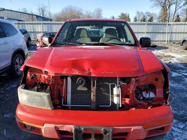 1GCDT299588226196 - 2008 CHEVROLET COLORADO LS RED photo 5