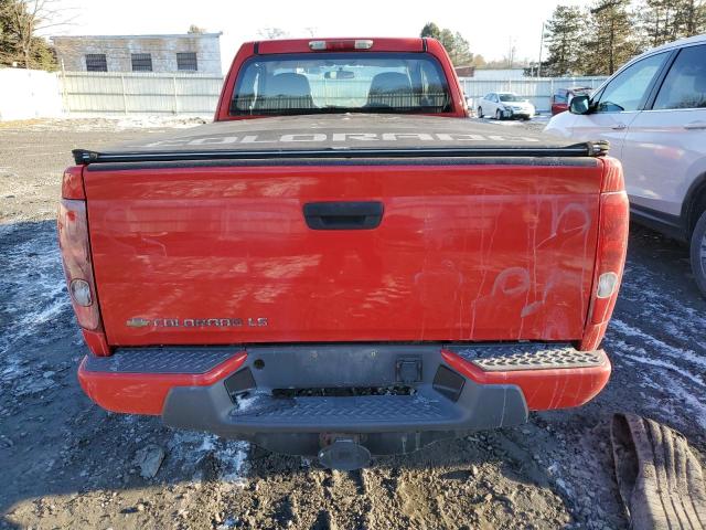 1GCDT299588226196 - 2008 CHEVROLET COLORADO LS RED photo 6