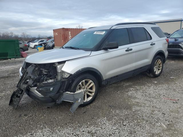 1FM5K7B85HGC74580 - 2017 FORD EXPLORER SILVER photo 1