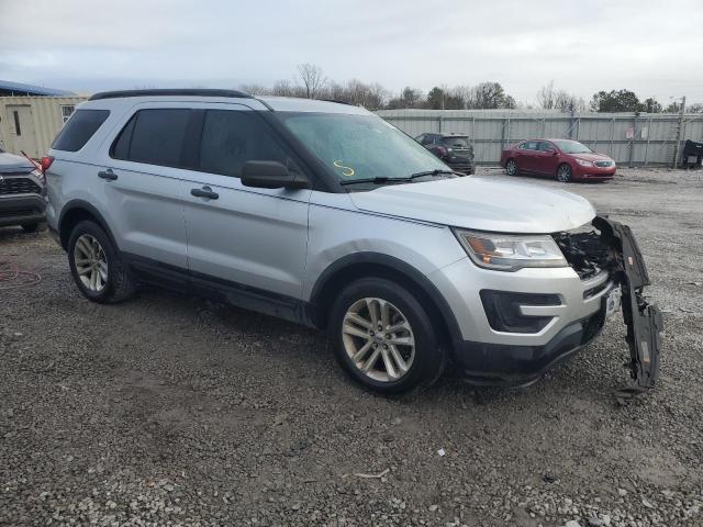 1FM5K7B85HGC74580 - 2017 FORD EXPLORER SILVER photo 4