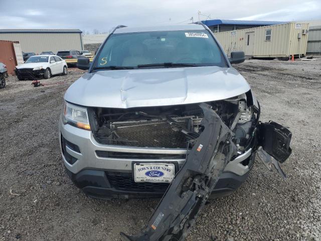 1FM5K7B85HGC74580 - 2017 FORD EXPLORER SILVER photo 5