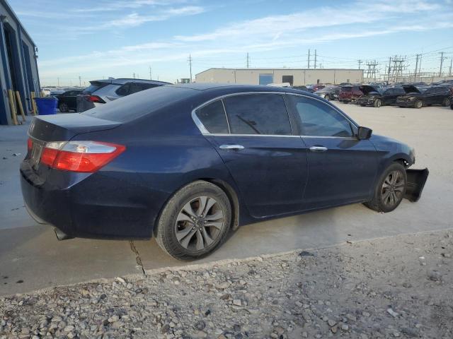 1HGCR2F35DA151174 - 2013 HONDA ACCORD LX BLUE photo 3