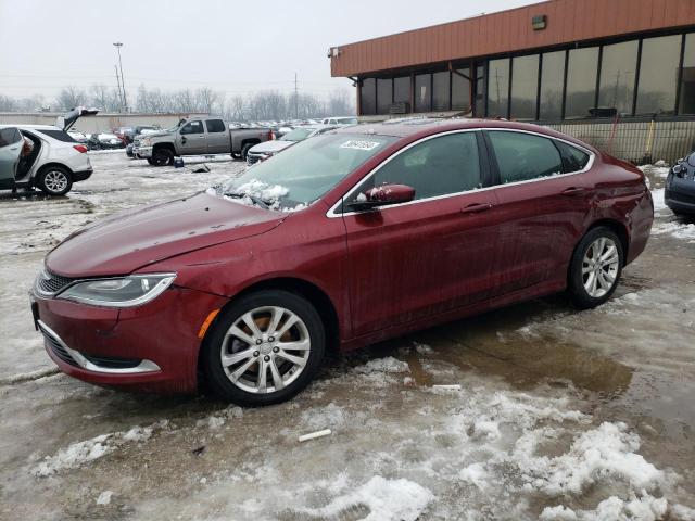 1C3CCCAB4GN168506 - 2016 CHRYSLER 200 LIMITED RED photo 1