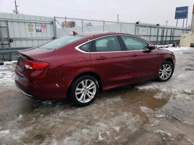 1C3CCCAB4GN168506 - 2016 CHRYSLER 200 LIMITED RED photo 3