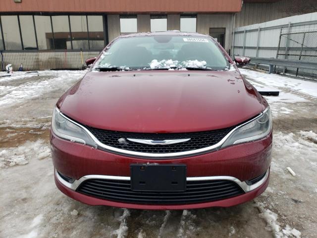 1C3CCCAB4GN168506 - 2016 CHRYSLER 200 LIMITED RED photo 5