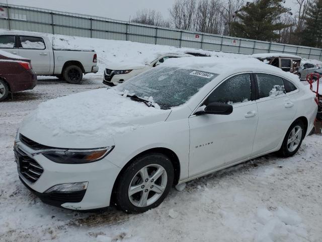 1G1ZB5ST6KF173648 - 2019 CHEVROLET MALIBU LS WHITE photo 1