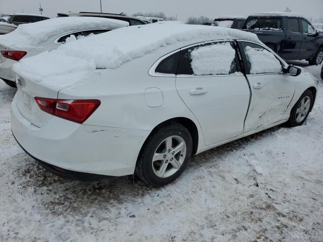 1G1ZB5ST6KF173648 - 2019 CHEVROLET MALIBU LS WHITE photo 3