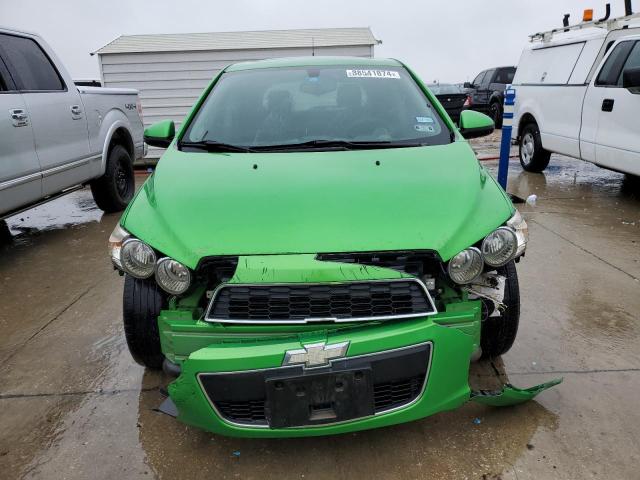 1G1JC6SBXE4220641 - 2014 CHEVROLET SONIC LT GREEN photo 5