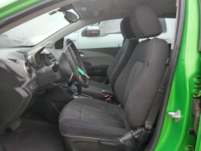 1G1JC6SBXE4220641 - 2014 CHEVROLET SONIC LT GREEN photo 7