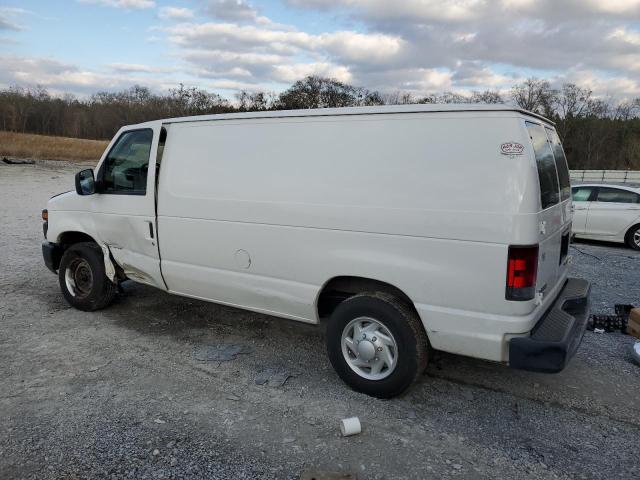 1FTNE1EW4BDB08644 - 2011 FORD ECONOLINE E150 VAN WHITE photo 2