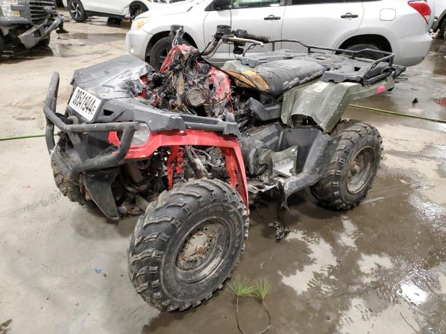 4XAMH57A8EA110759 - 2014 POLARIS SPORTSMAN 570 TWO TONE photo 2