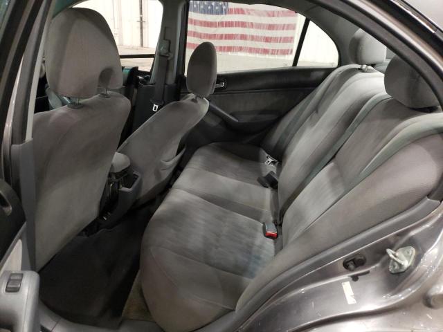 1HGES15555L028247 - 2005 HONDA CIVIC LX SILVER photo 10