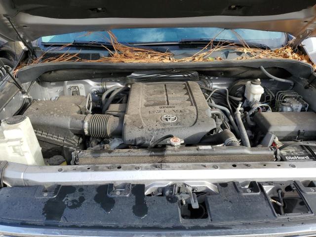 5TFHW5F10JX757732 - 2018 TOYOTA TUNDRA CREWMAX LIMITED SILVER photo 11