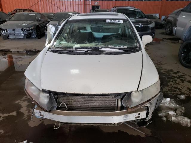 2HGFA1F66AH030031 - 2010 HONDA CIVIC LX-S WHITE photo 5