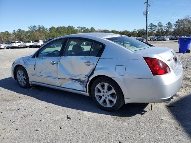 1N4BA41E07C812159 - 2007 NISSAN MAXIMA SE SILVER photo 2