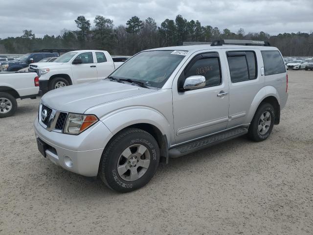 5N1AR18U15C720576 - 2005 NISSAN PATHFINDER LE ვერცხლისფერი ფოტო 1