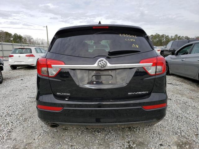 LRBFXASAXHD234506 - 2017 BUICK ENVISION PREFERRED BLACK photo 6