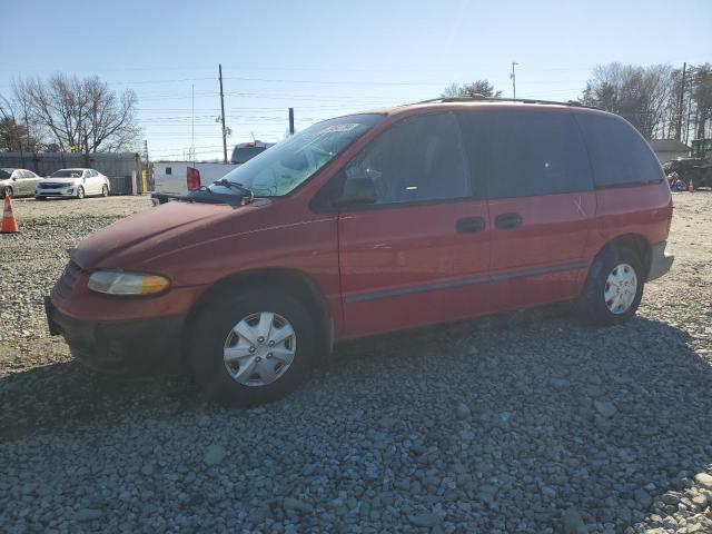 2P4GP25G0XR397121 - 1999 PLYMOUTH VOYAGER RED photo 1