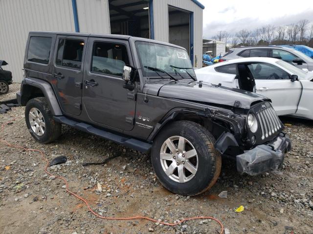 1C4HJWEG7JL823727 - 2018 JEEP WRANGLER U SAHARA CHARCOAL photo 4