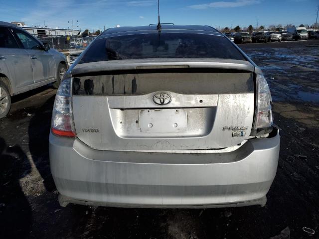 JTDKB20U977691564 - 2007 TOYOTA PRIUS SILVER photo 6