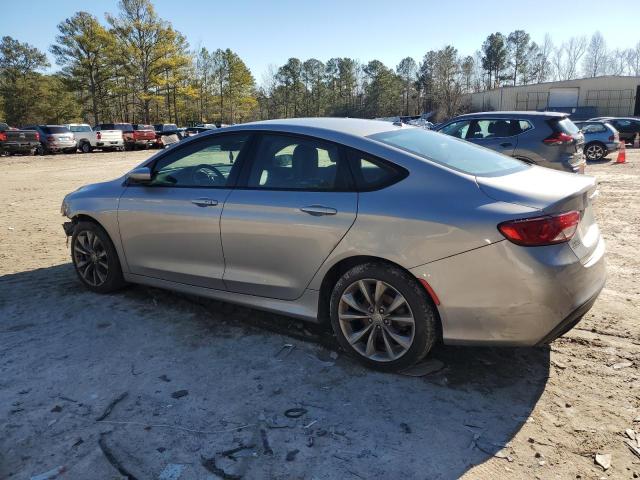 1C3CCCBB2FN613130 - 2015 CHRYSLER 200 S GRAY photo 2