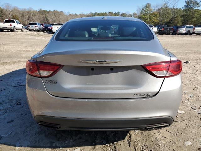 1C3CCCBB2FN613130 - 2015 CHRYSLER 200 S GRAY photo 6