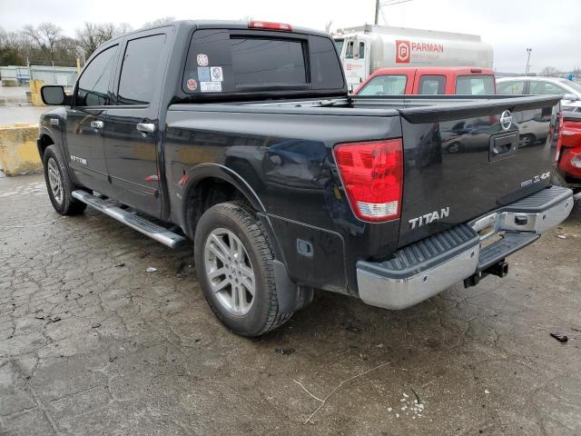 1N6BA0ECXDN300482 - 2013 NISSAN TITAN S BLACK photo 2